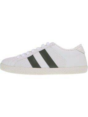 Moncler Leather Low Cut Sneakers White